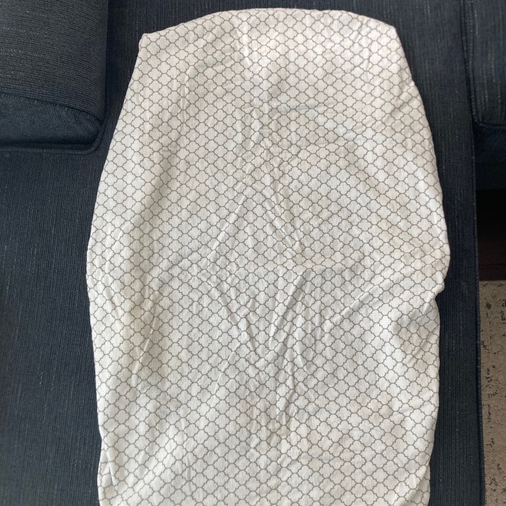 Kushies flannel bassinet sheet
